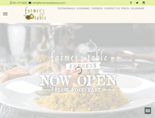 Tablet Screenshot of farmerstableboca.com